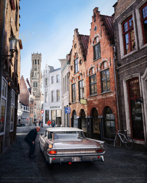 Street in Bruges