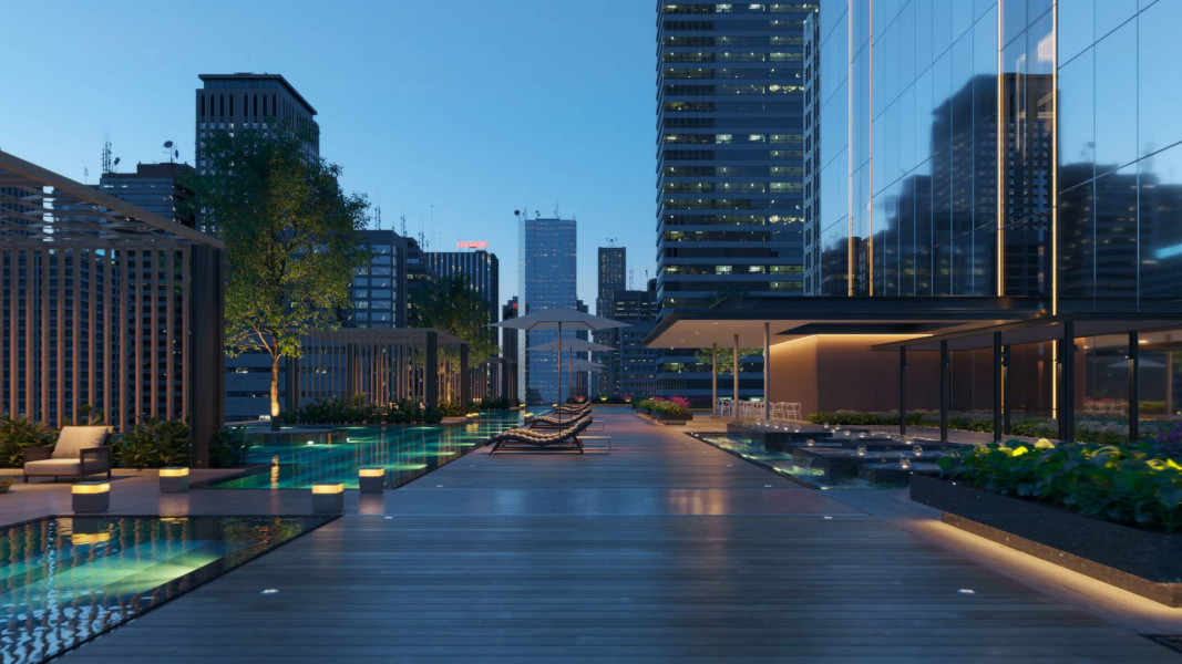 Rendered West Clifton Highrise Residential