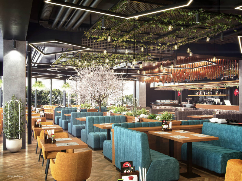 Asian food restaurant