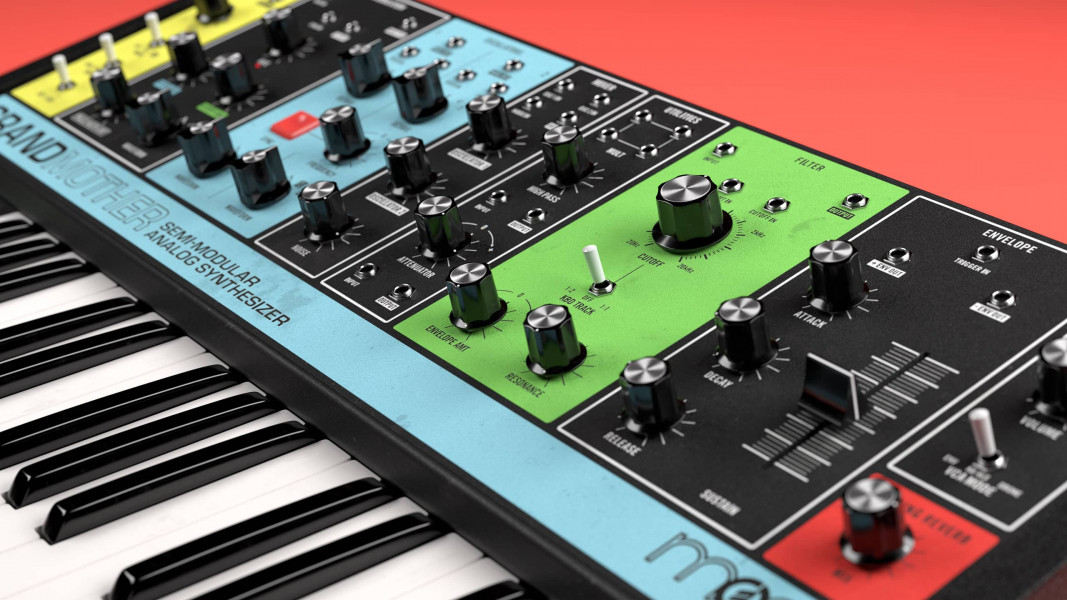 Grandmother analog synthesizer