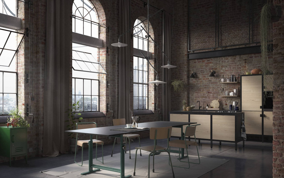 Industrial Loft Archviz